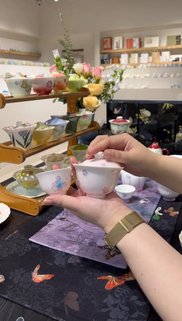 盖碗+茶杯 哈哈哈哈哈哈