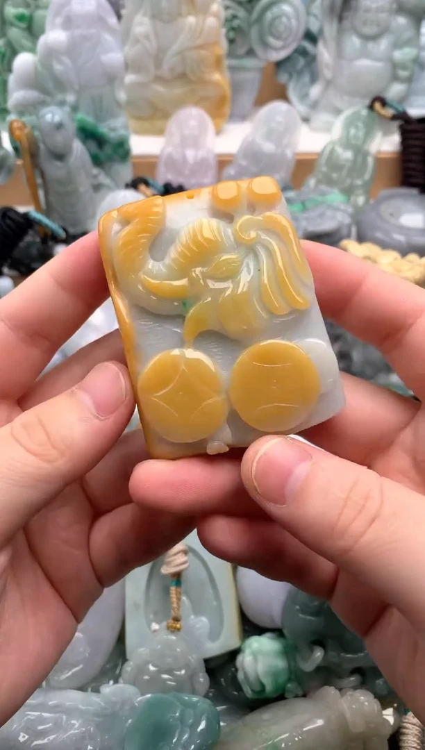 吊坠(不含链)未镶嵌翡翠1