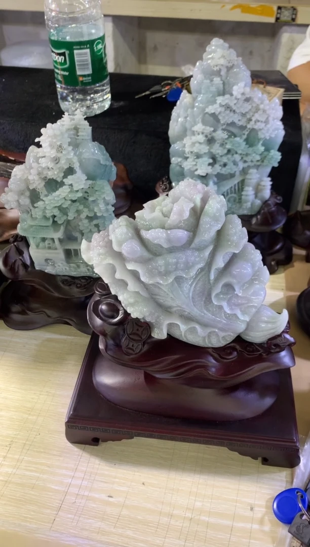 未镶嵌摆件翡翠用****3翡翠摆件