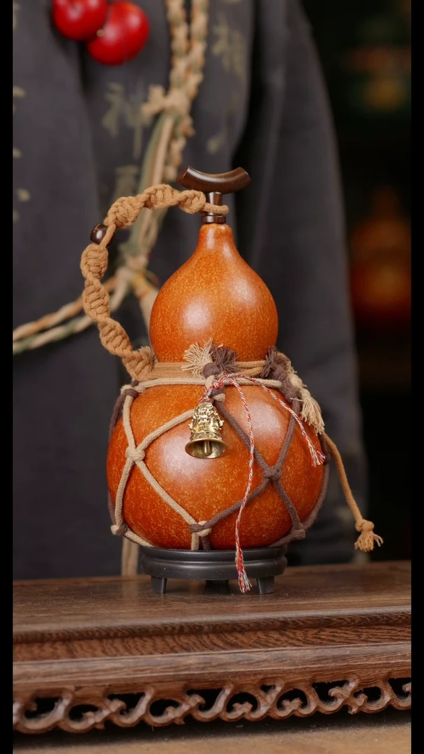 146号精品天然大漆酒葫芦一物一拍~