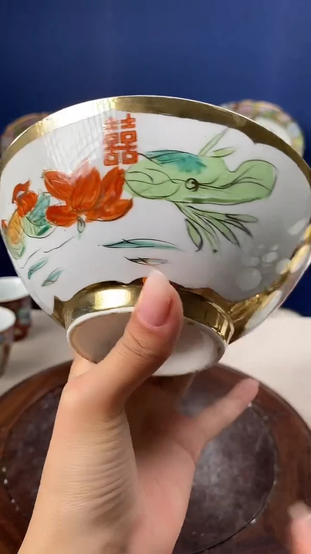 摆件微瑕景德镇厂瓷摆件单件