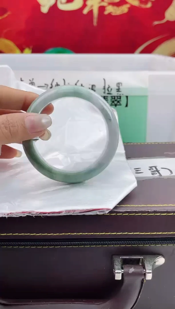 【闪购商品】翡翠手镯未镶嵌翡翠手镯（微瑕）22