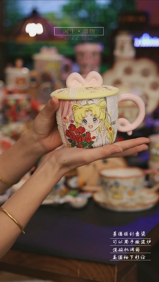 陶瓷景德镇可爱设计师款陶瓷