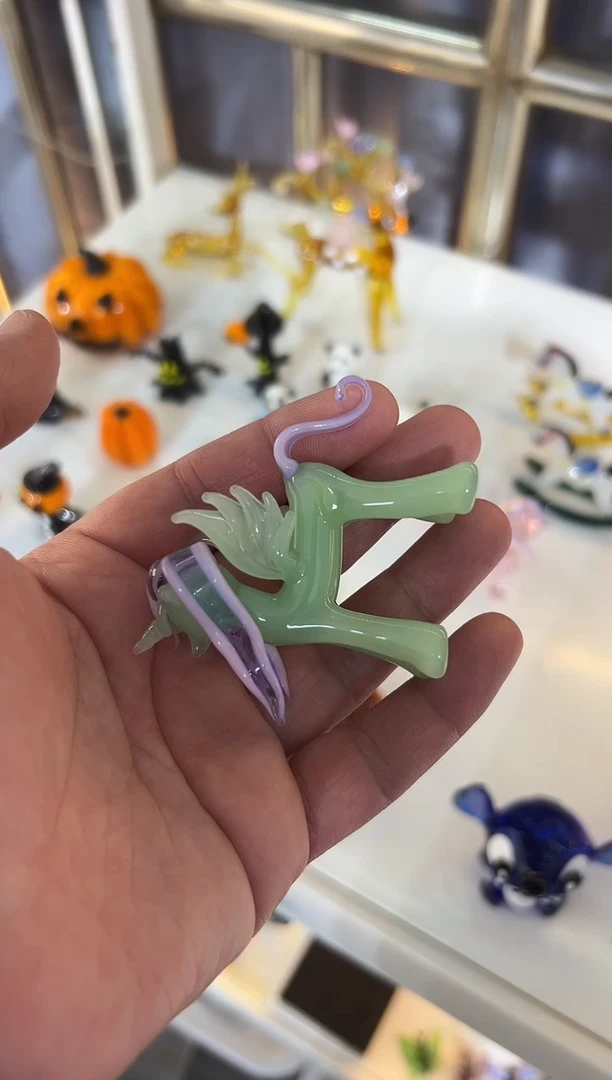 手工艺品琉璃?***?马2只