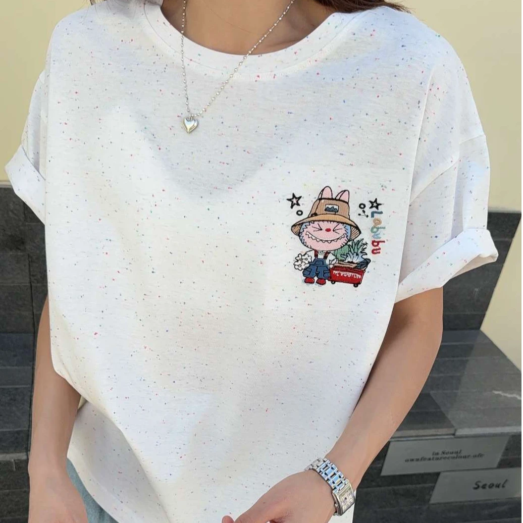 25夏款【彩点拉布布】时尚短袖