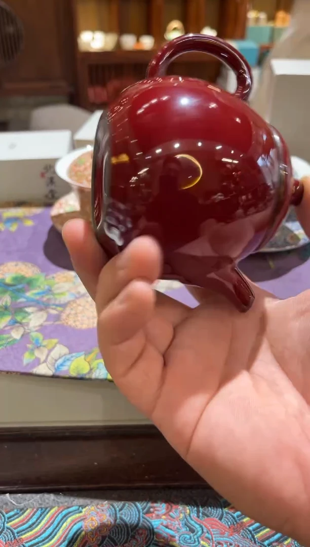 庄红龙蛋壶茶具茶具