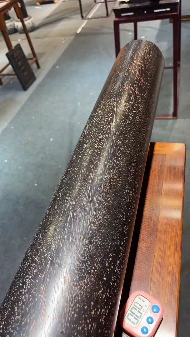 木木头款文*紫檀素面横财1000