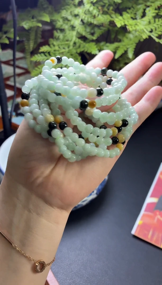 未镶嵌手串翡翠缅甸天然翡翠手串