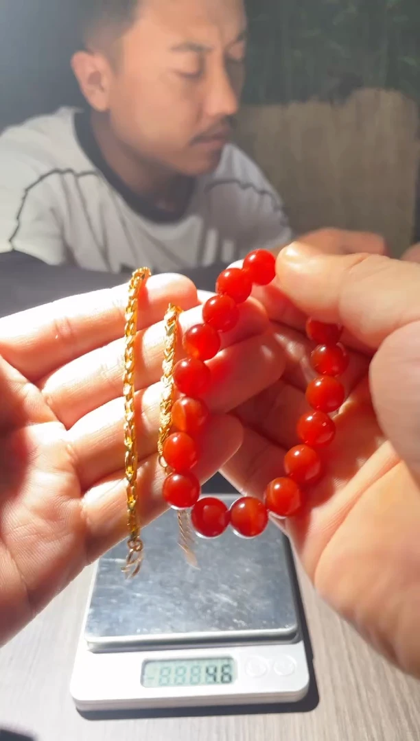 未镶嵌手链玛瑙/玉髓高端饰品 多样性发1件  XY-016