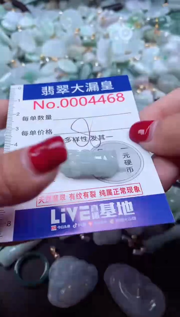 颈饰未镶嵌翡翠4468