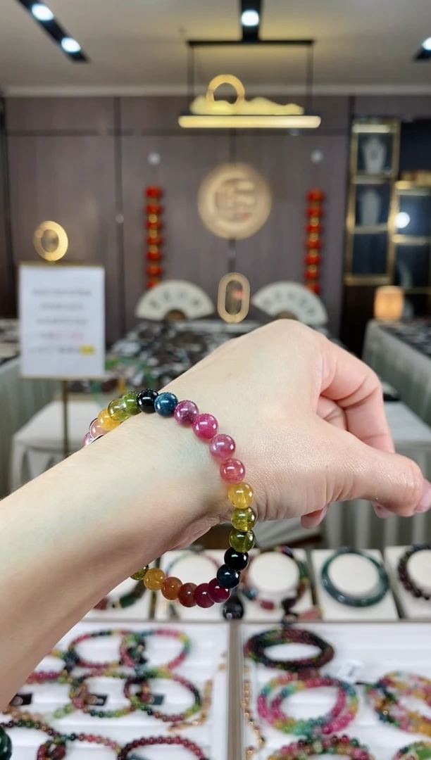 【闪购商品】碧玺单圈手串未镶嵌（多样性发一条）hon