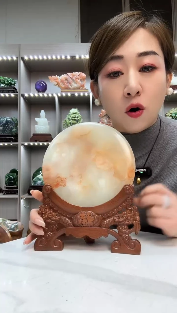 石材天然石材家居摆件办公室客厅玄关高档摆件