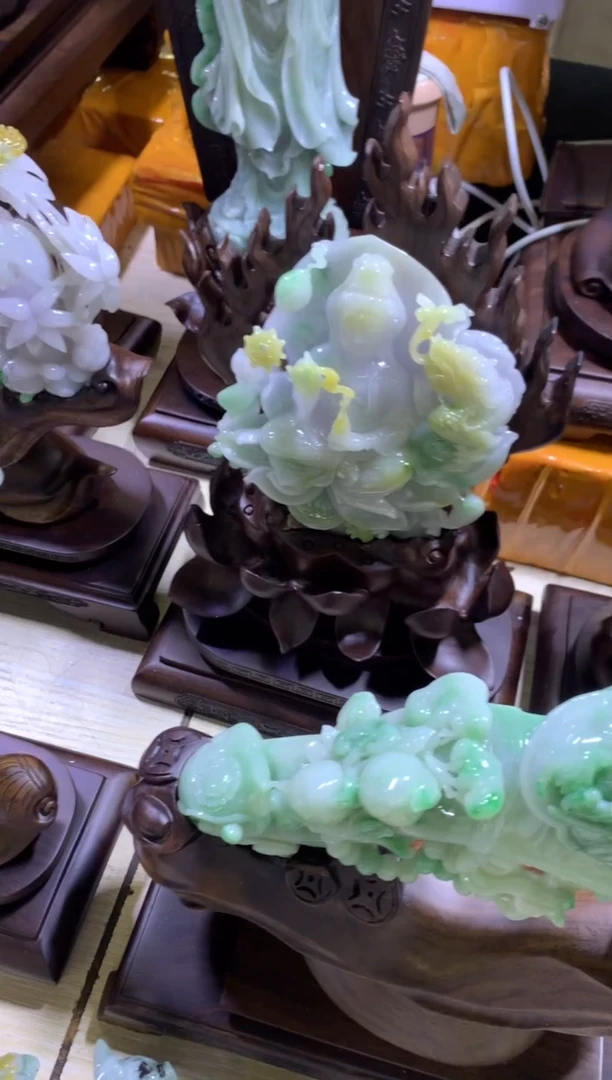 未镶嵌摆件翡翠用****3翡翠摆件