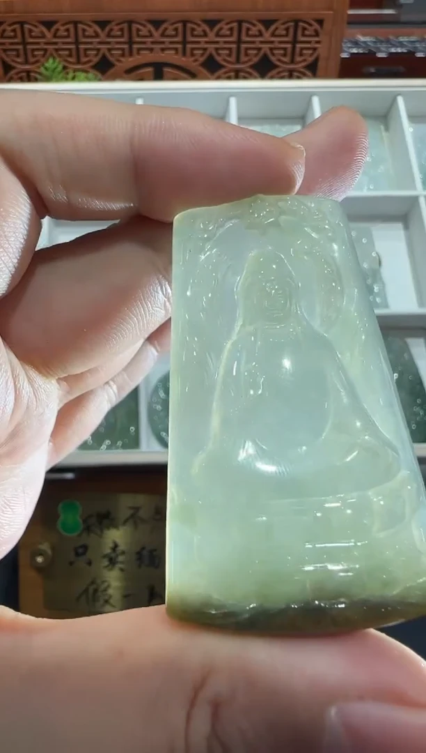 未镶嵌挂件翡翠A货翡翠多样性孤品