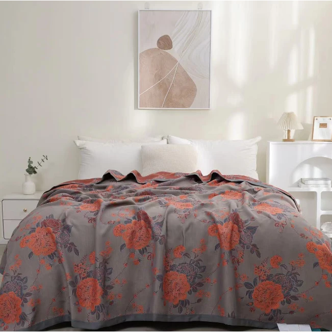 XDONGY（冬云家纺）230*250高端亲肤柔软 青山绿水 理疗毯