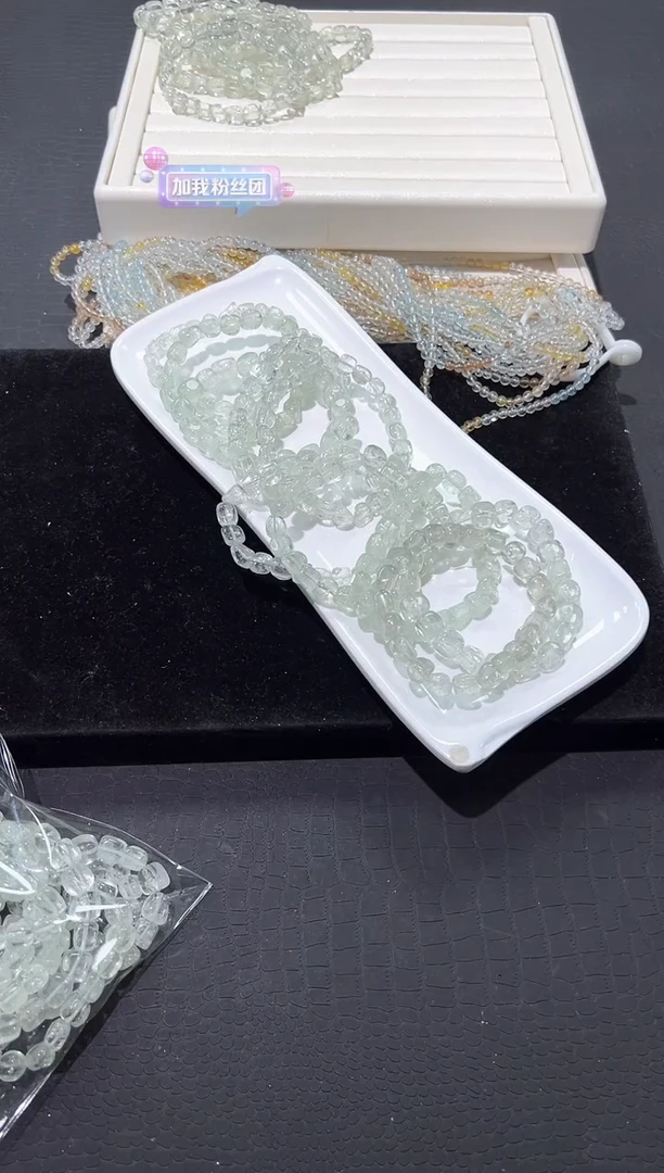 水晶手串未镶嵌19Q多样性发其一【1条】默认微瑕