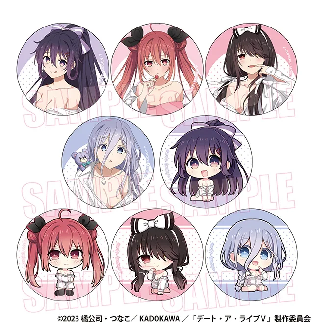 【约会大作战】堂吉诃德联动 衬衫/睡衣吧唧 正版日谷【盲盒代拆】