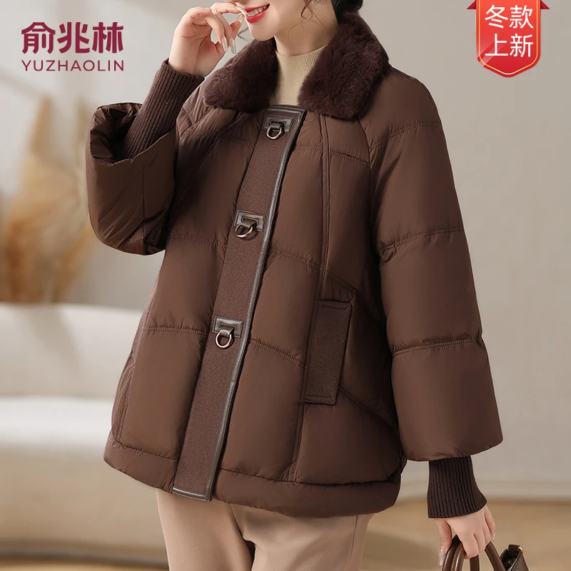 俞兆林2025新春款韩版宽松休闲女士秋冬服外套