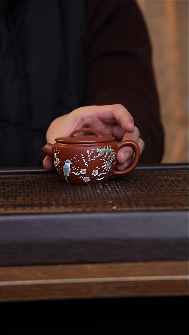 茶壶紫砂宜兴手工原矿紫砂壶001