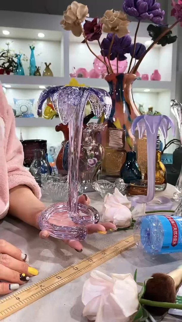 慕忆家手作琉璃花瓶