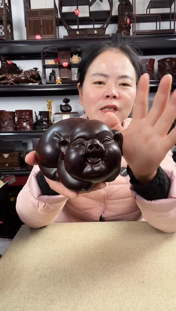 木大猪老李红木工艺品