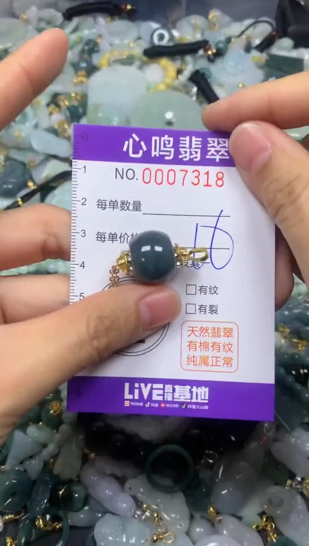 【闪购商品】翡翠颈饰未镶嵌闪购007318