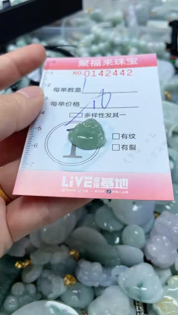 【闪购商品】翡翠未镶嵌颈饰闪购0142442多样性发其一