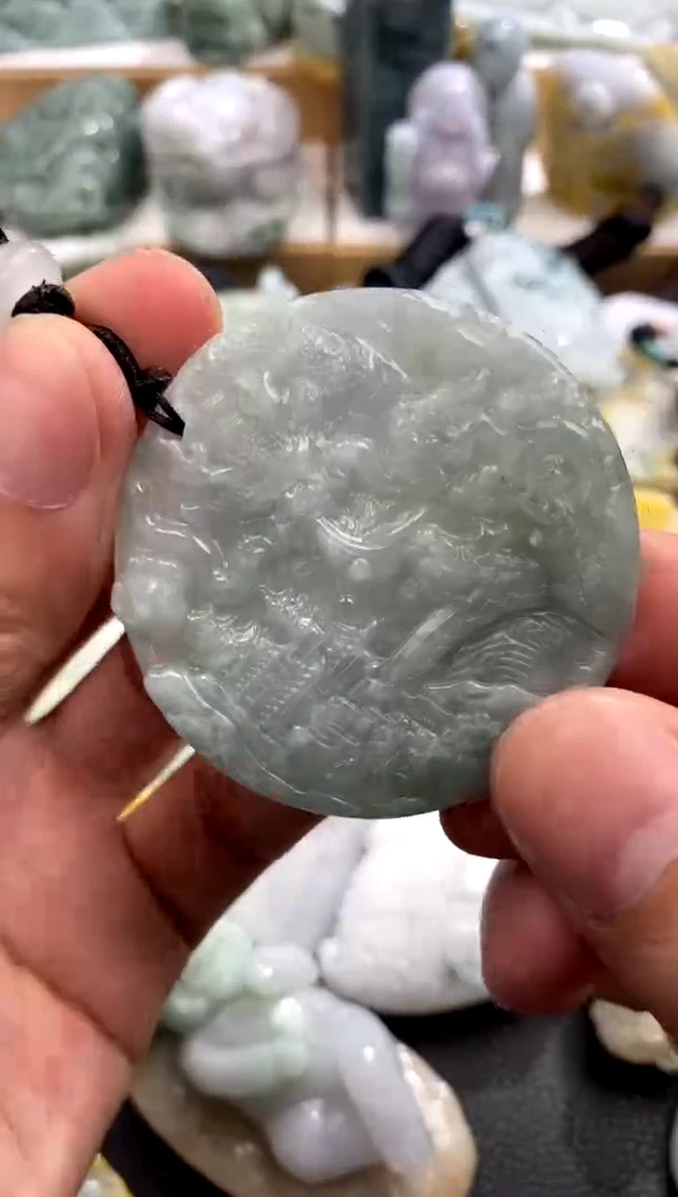 吊坠(不含链)未镶嵌翡翠1