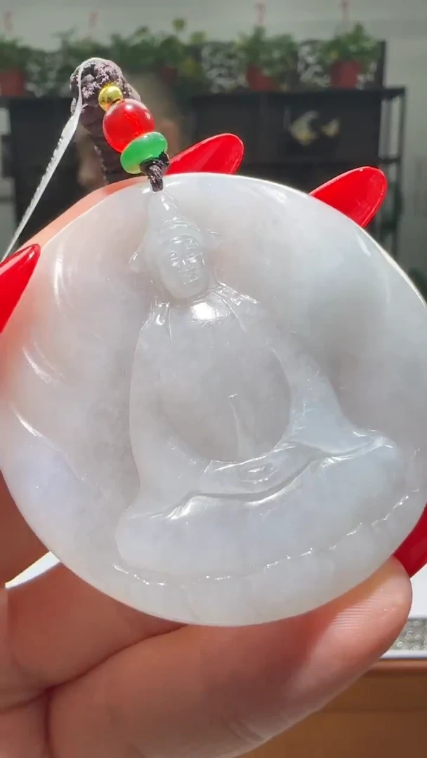 【闪购商品】翡翠颈饰未镶嵌天然翡翠A货吊坠