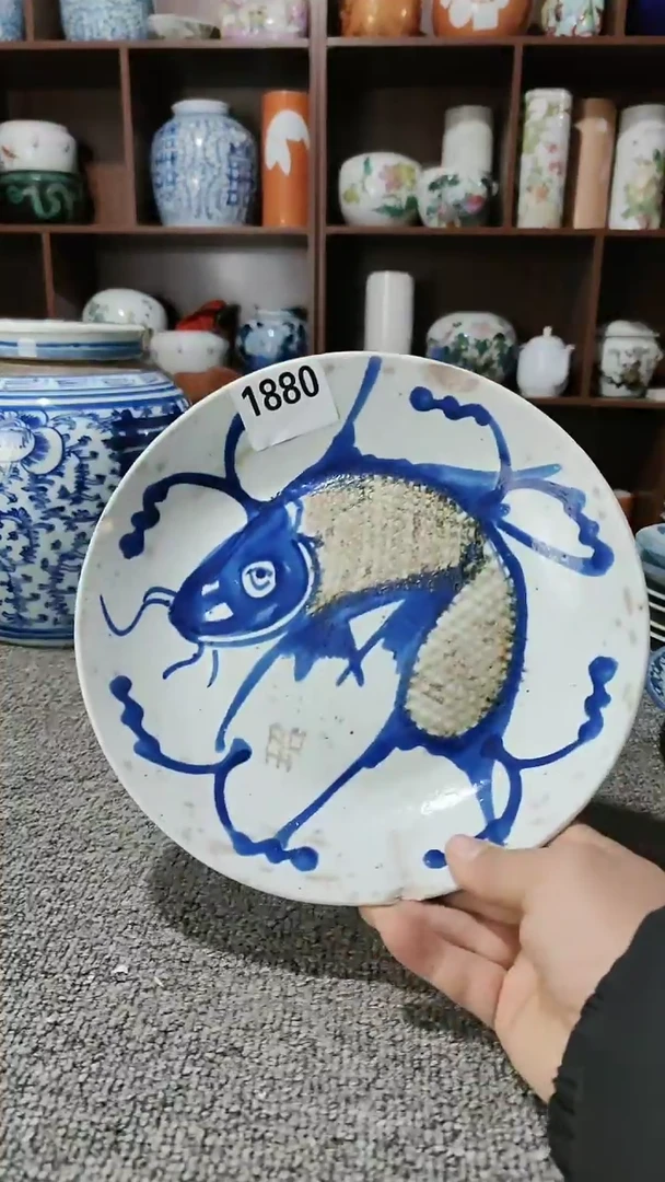 【闪购商品】陈赞瓷器1880摆件工艺品