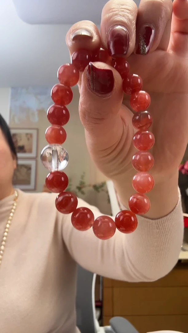 【闪购商品】玛瑙/玉髓手链合金南红玛瑙