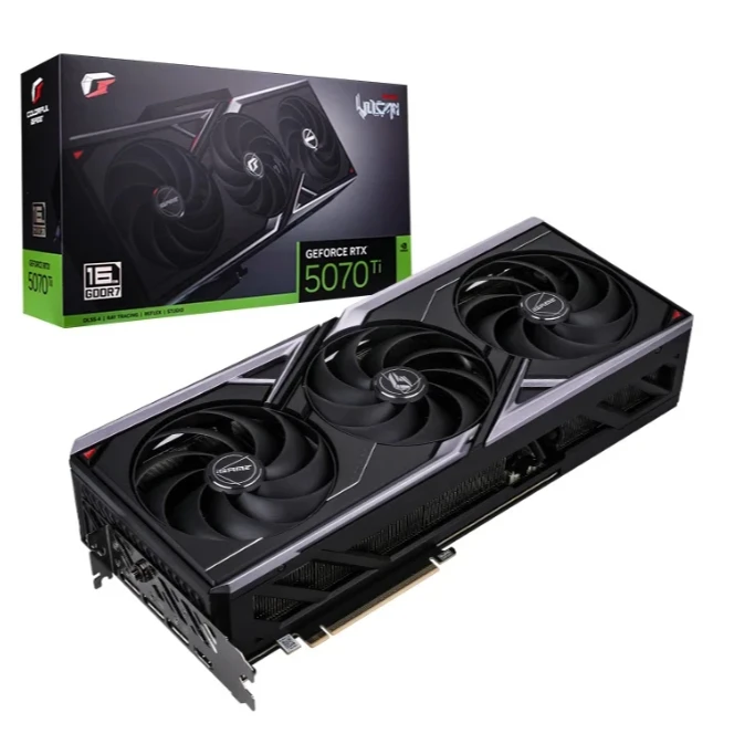 七彩虹5070Ti/5060Ti 火神 AD OC Ultra 战斧 游戏显卡