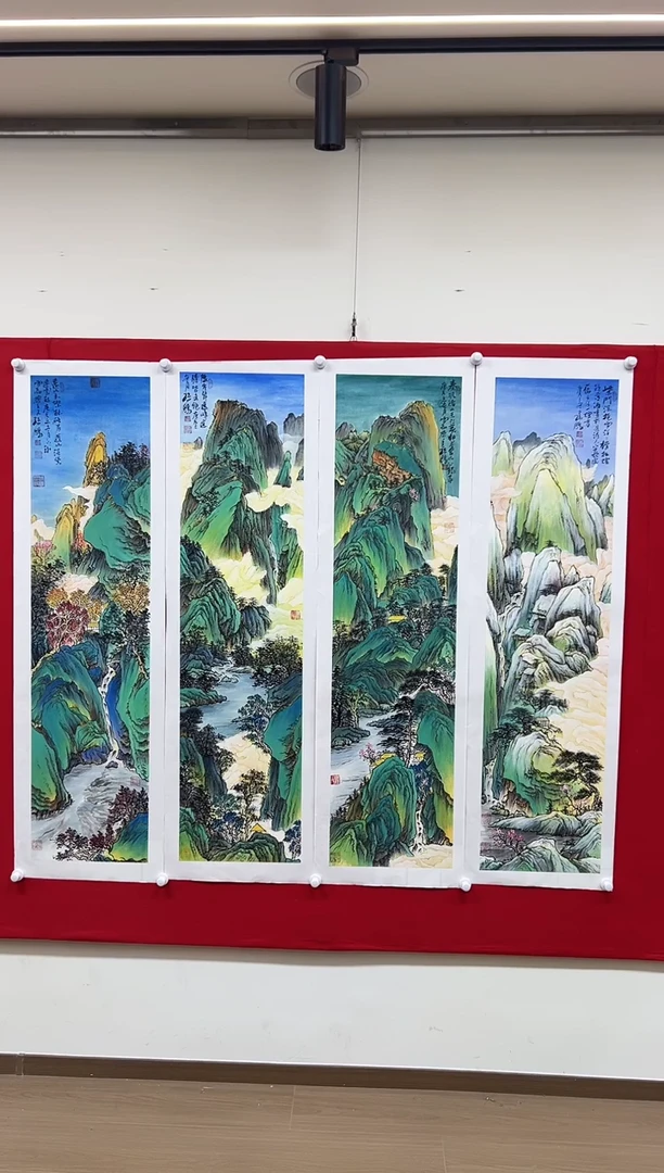 国画清*山东国鉴孙鹏国画作品