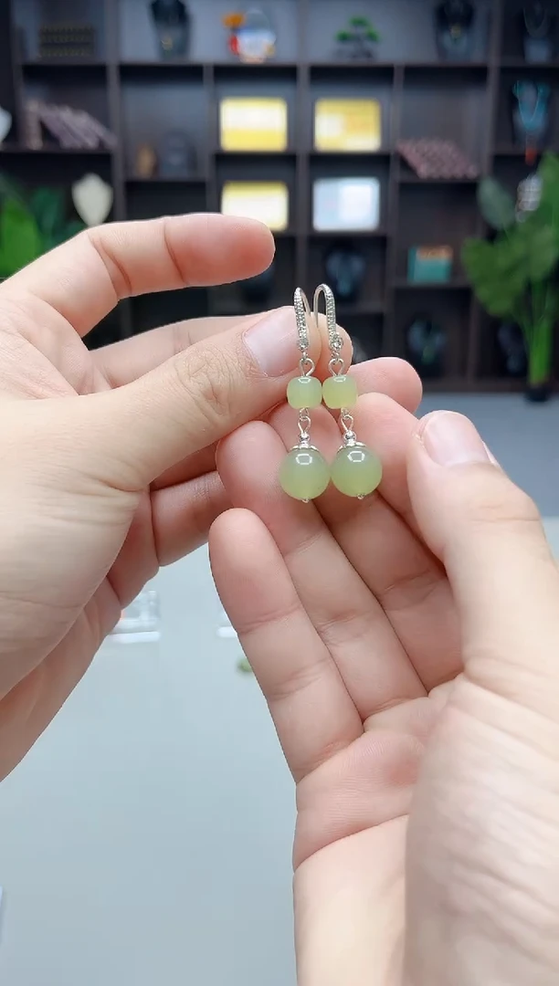 未镶嵌东陵石耳饰430000