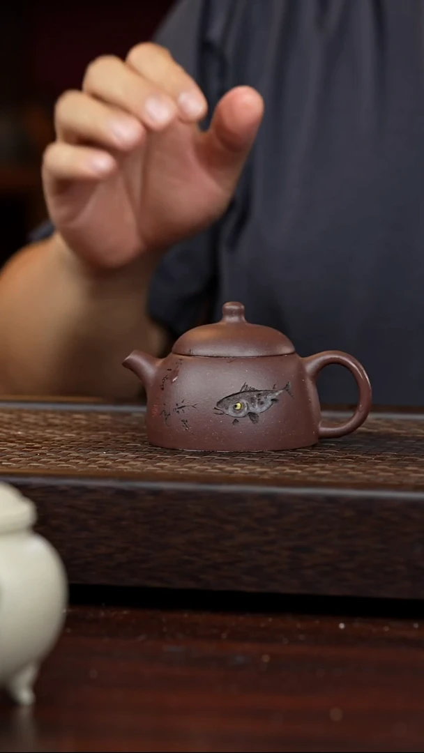 茶壶紫砂丹壶溢香紫砂壶130cc
