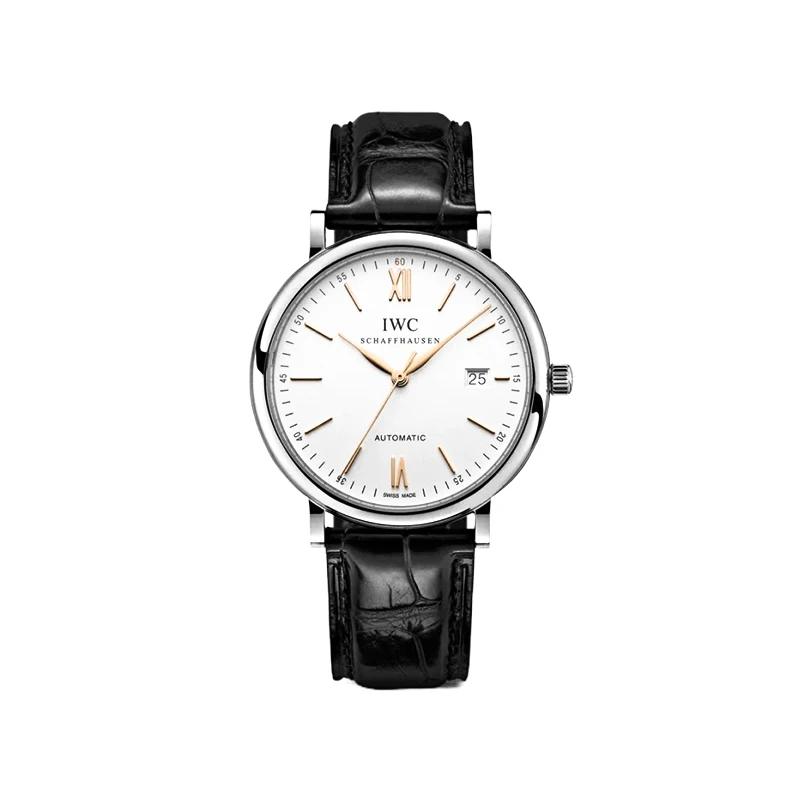95新 IWC/万国 柏涛菲诺红60系列IW356517 自动机械腕表20年全套