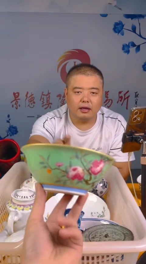 摆件景德镇陶瓷青花摆件27