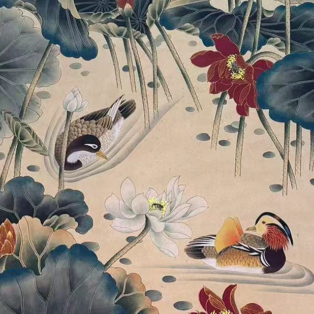 DY10530 花鸟 纸本 136*67