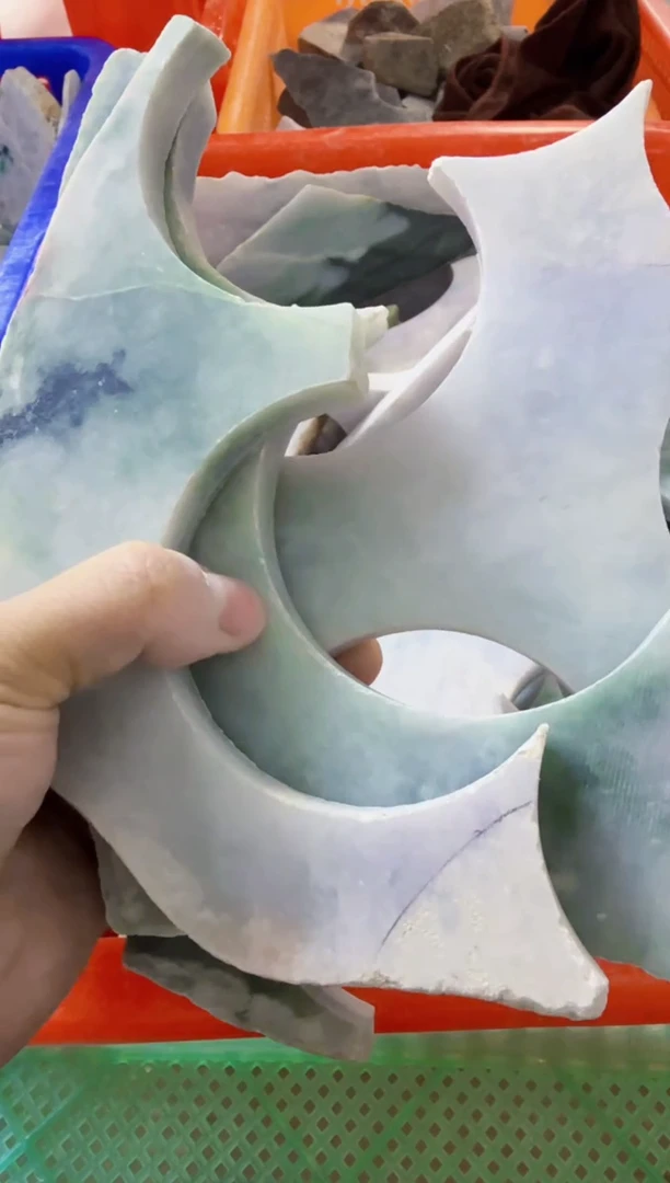 颈饰未镶嵌翡翠0*@天然翡翠100