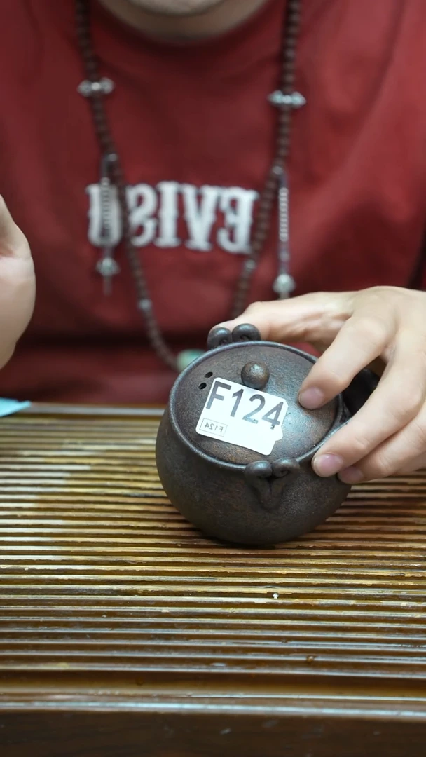 万古烧粗陶手工茶具