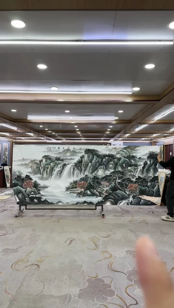 绘画云**业一-邵明义-大丈二-山水国画