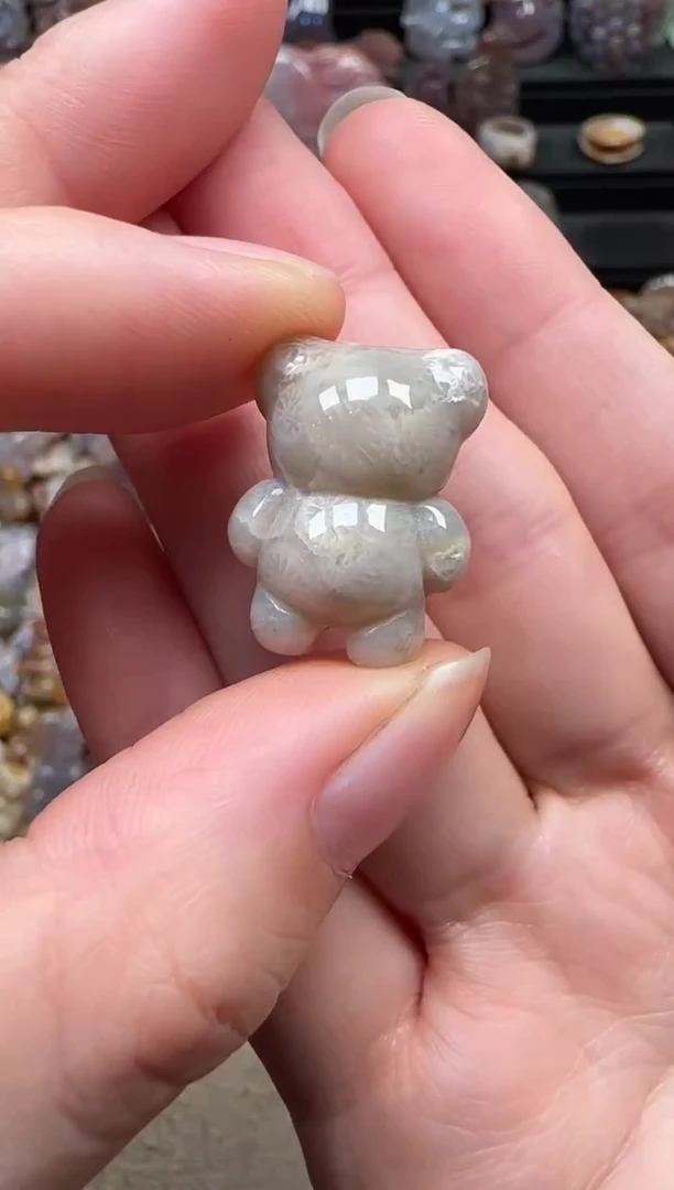 颈饰未镶嵌硅化珊瑚（珊瑚玉）463