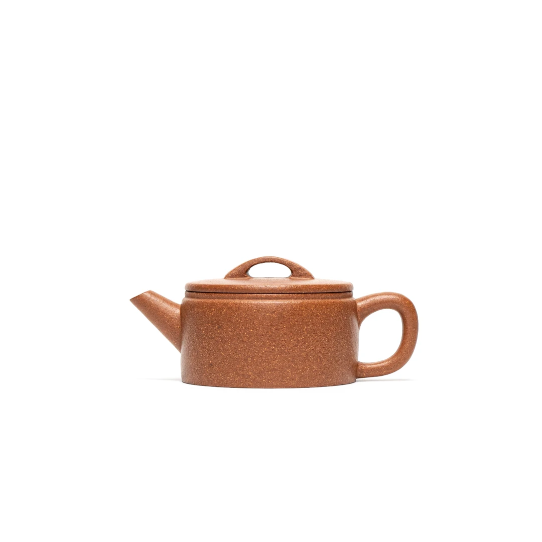 【亘古】《汉瓦》精工半手 黄降坡 约170cc 手工紫砂茶壶