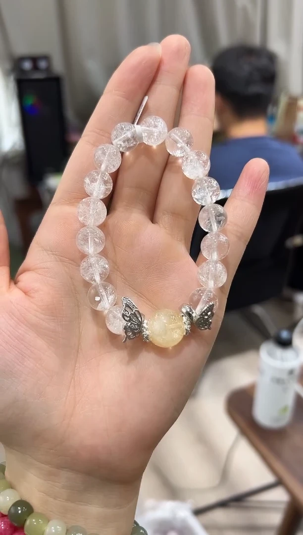 水晶手链未镶嵌NX0332水晶手链多样性发一