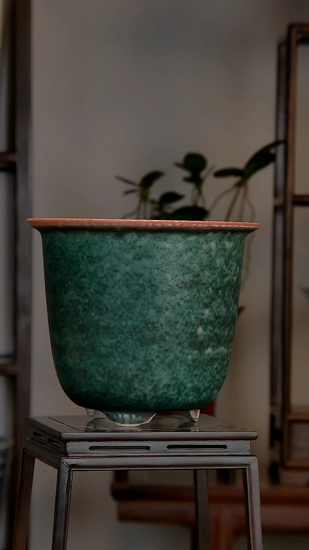 景德镇手工陶瓷花盆