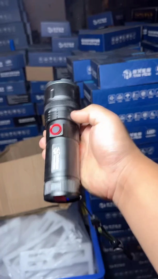 【激光炮】白激光蓝天哥哥专用搜救巡逻多功能铝合金手电筒