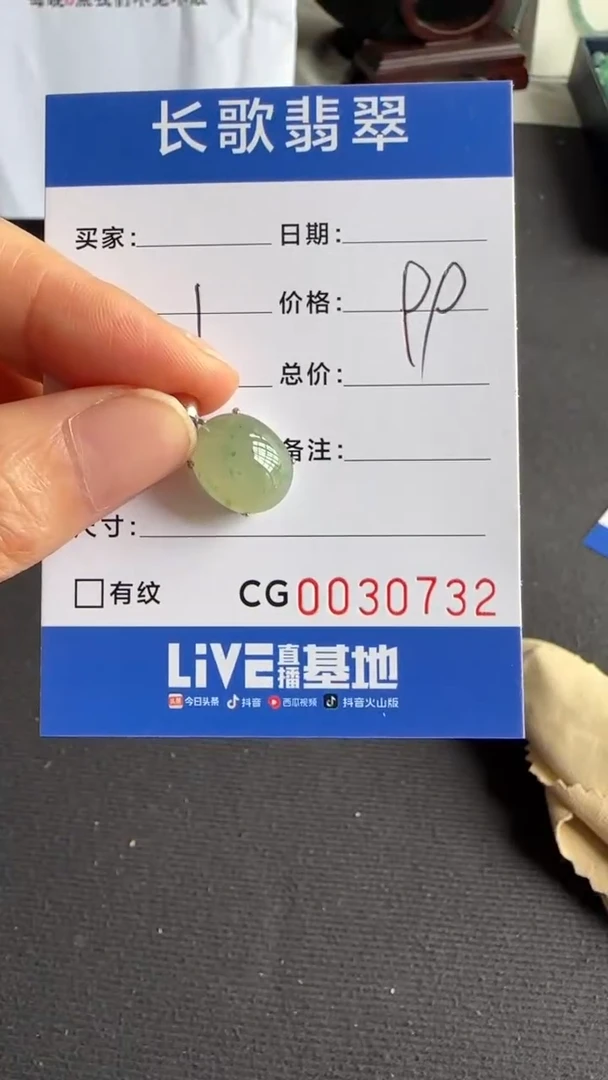 石英质玉（非洲翠）未镶嵌颈饰00000732
