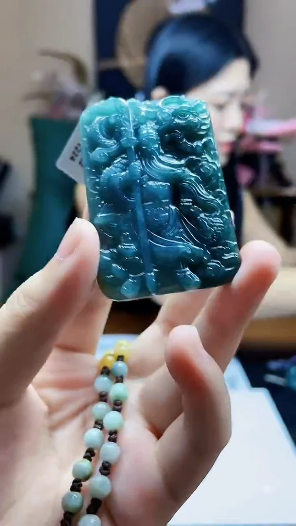 未镶嵌定制翡翠吊坠32