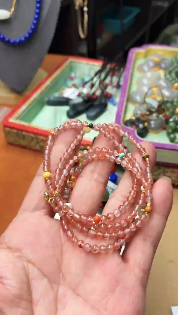 项链未镶嵌南红玛瑙D64