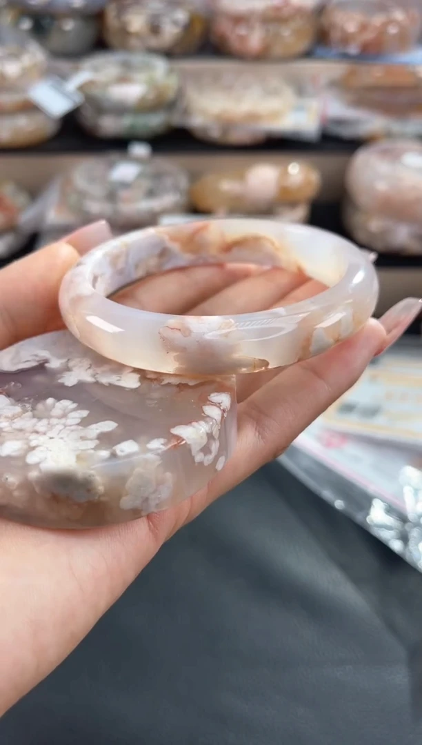 未镶嵌手镯石英质玉61（赠品镯心 不保证完美）